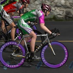 Juego en 3D competencia de ciclismo
