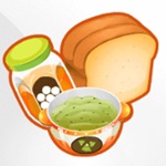 Juego de preparar tostadas en la cocina